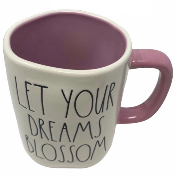 RAE DUNN Mug Let Your Dreams Blossom Coffee Cup Tea Cup - Picture 2 of 5